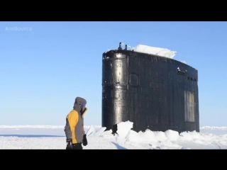 Что будет если подводная лодка всплывет в арктических льдах