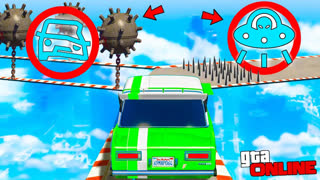 GTA 5 - ТЕБЕ ВЫПАДЕТ НЛО ИЛИ ЖИГУЛИ ! ИСПЫТАЙ СВОЮ УДАЧУ ! - ХОРОШИЙ/ПЛОХОЙ ЧЕКПОИНТ В ГТА 5 ОНЛАЙН